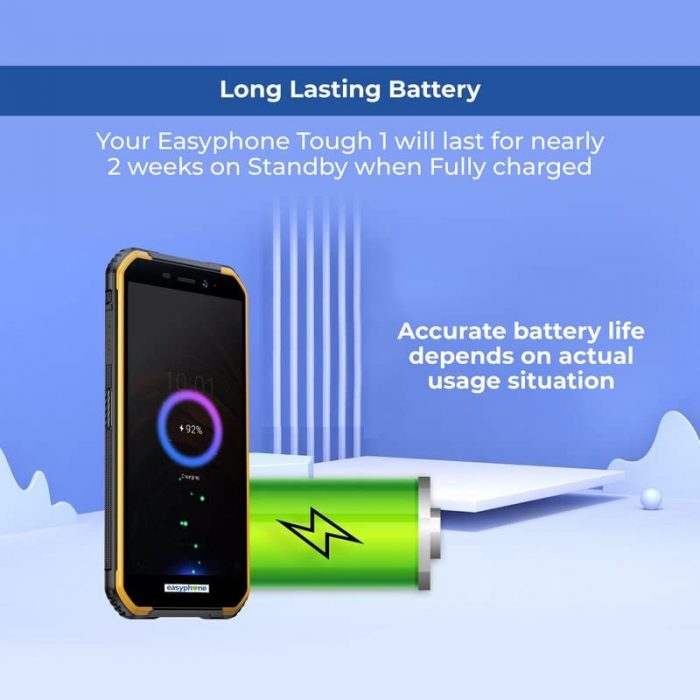 easyphone tough 1 battery